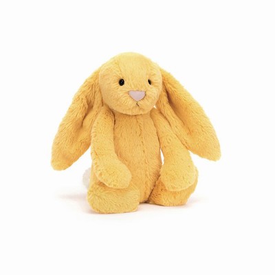 Jellycat Bashful Sunshine Bunny USA | 80431PNUL